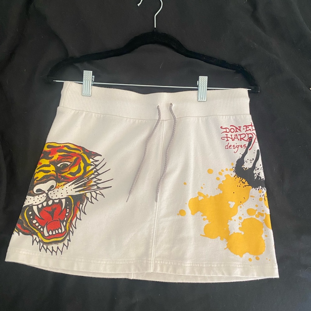 Ed Hardy tiger skirt